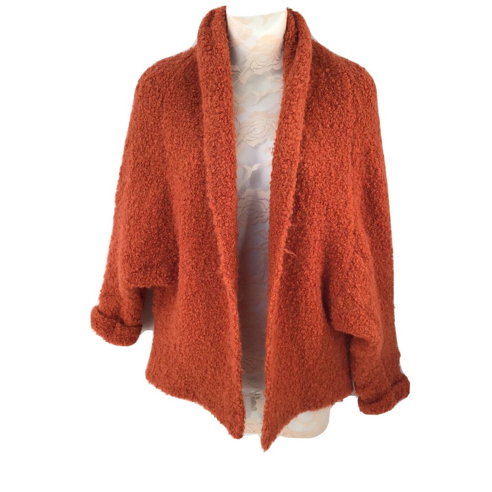 Sundance Laurel Breeze Cardigan Rust Orange Size Medium